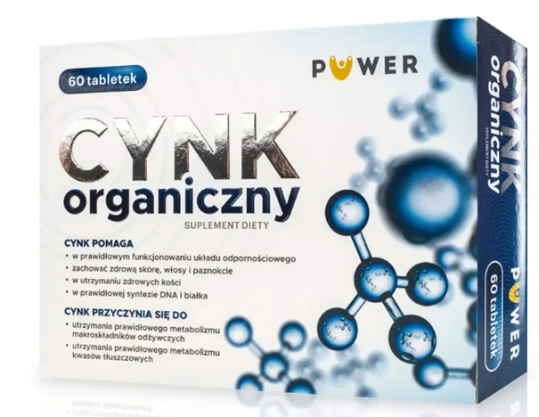 Puwer Cynk Organiczny , 60 tabletek