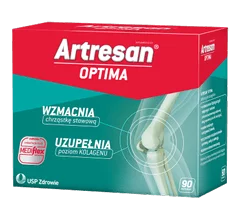 Artresan optima, kapsułki ze składnikami wspomagającymi kondycję chrząstki stawowej, 90 szt.