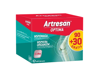 Artresan Optima, kapsułki ze składnikami wspierającymi zdrowe stawy, 120 szt. (90 + 30)