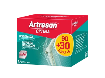 Artresan Optima, kapsułki ze składnikami wspierającymi zdrowe stawy, 120 szt. (90 + 30)