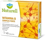 Naturell Witamina B Complex Forte  tabletki z zestawem witamin z grupy B, 40 szt.