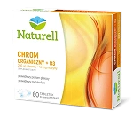 Naturell Chrom Organiczny + B3  tabletki ze składnikami wspomagającymi utrzymanie właściwego poziom glukozy we krwi, 60 szt.