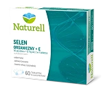 Naturell Selen Organiczny + E tabletki do ssania ze składnikami wspierającymi odporność i zdrową tarczycę, 60 szt.
