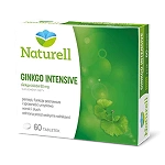 Naturell Ginkgo intensiv  tabletki ze składnikami wspierającymi funkcje poznawcze i sprawność umysłową, 60 szt.
