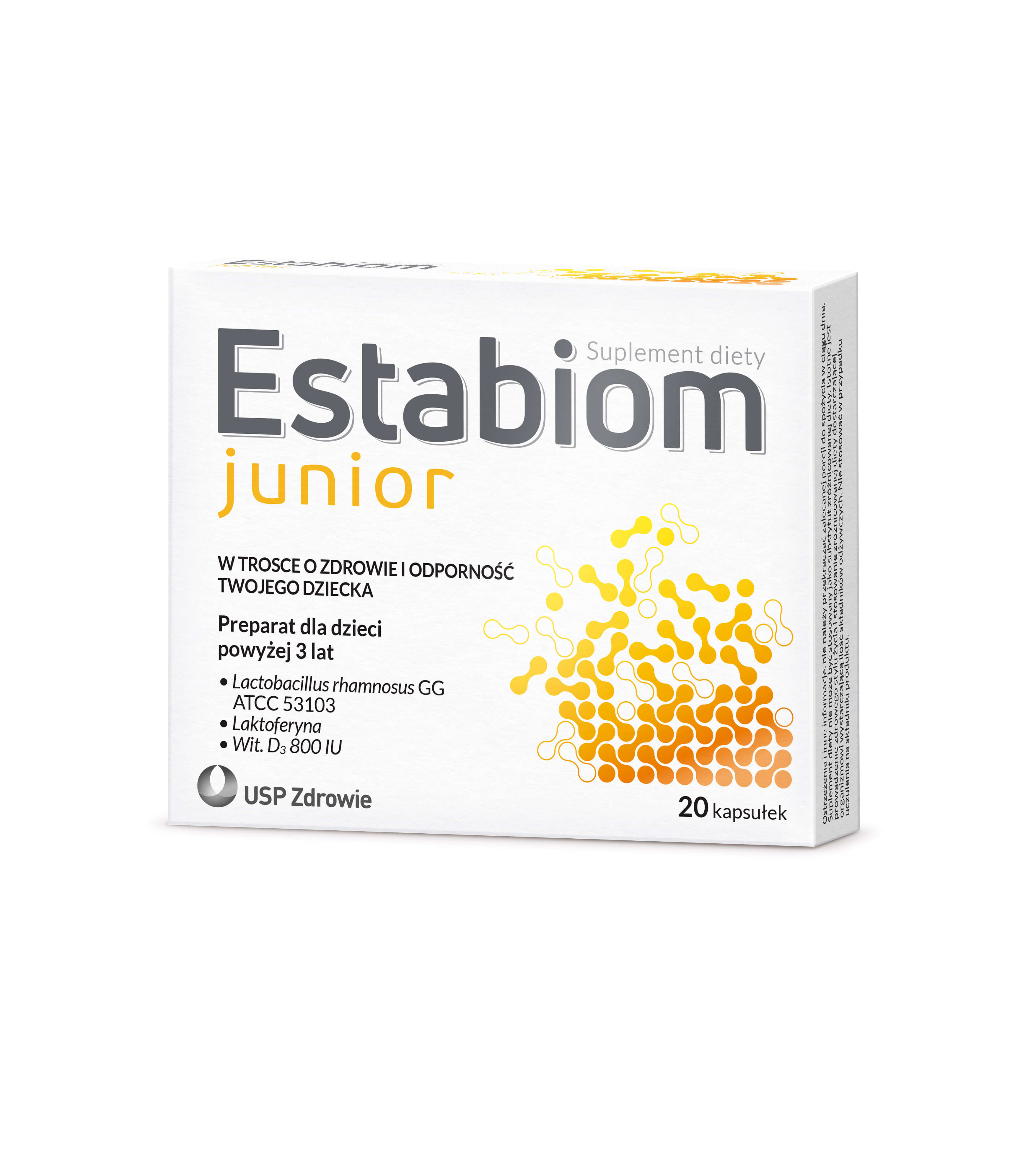 Estabiom Junior, 20 kapsułek