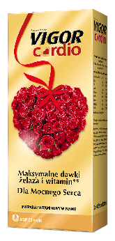 Vigor Cardio, płyn ze składnikami wspierającymi pracę serce, 1000 ml