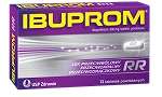 Ibuprom RR Max tabletki przeciwzapalne, przeciwbólowe, przeciwgorączkowe, 12 szt.