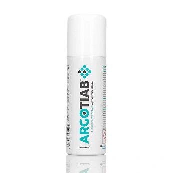 Argotiab Spray, na trudno gojące się rany, 125 ml