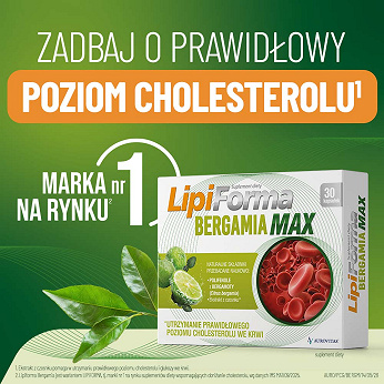 Lipiforma Bergamia Max, 30 kapsułek twardych