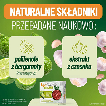 Lipiforma Bergamia Max, 30 kapsułek twardych