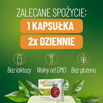 Lipiforma Bergamia Max, 30 kapsułek twardych