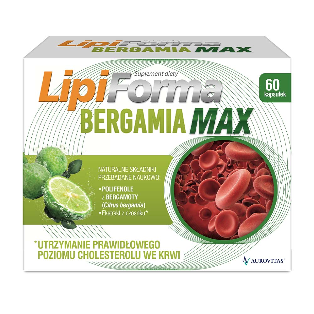 Lipiforma Bergamia Max 60 kapsułek twardych
