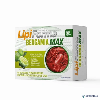 Lipiforma Bergamia Max, 60 kapsułek twardych