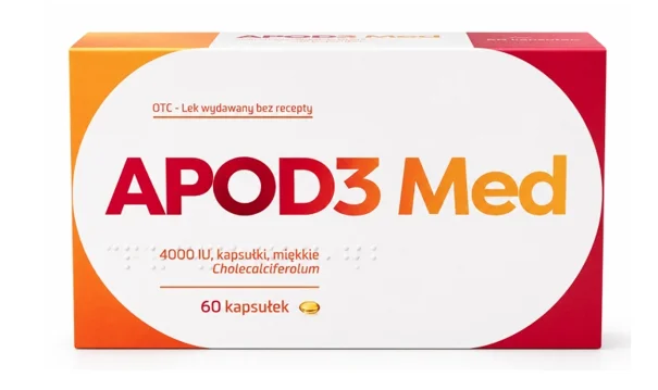 ApoD3 Med 4000 I.U. 60 kapsułek