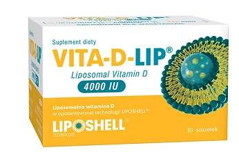 Vita-D-Lip Liposomal Vit. D 4000 IU, żel doustny, 30 saszetek x 5 g
