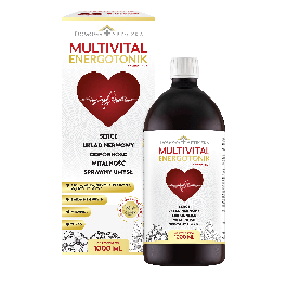 Multivital Energotonik płyn ze składnikami wspierającymi serce i układ nerwowy, 1 l