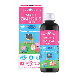 MultiOmega 3 Junior, płyn doustny o smaku owoców tropikalnych wzmacniający odporność, 250 ml