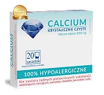 Calcium Krystalicznie Czyste proszek ze składnikami uzupełniającymi dietę w wapń, 20 sasz.