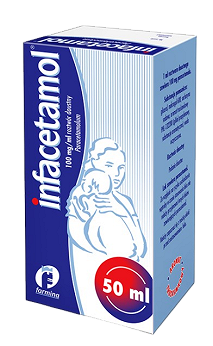 Infacetamol 100 mg/ml, roztwór doustny, 50 ml
