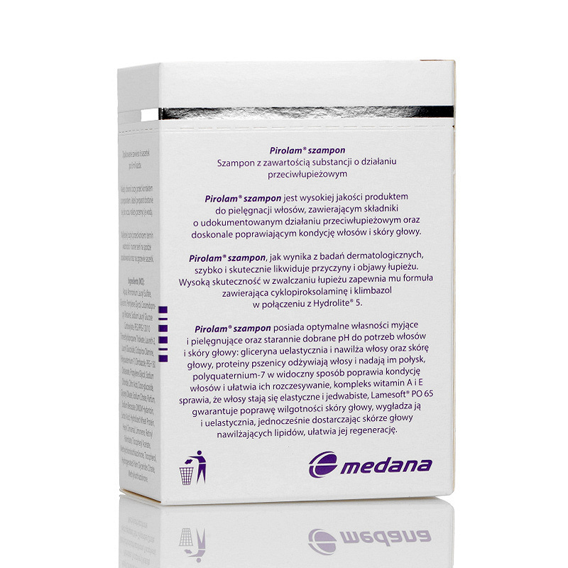 Pirolam szampon, przeciwłupieżowy, 6 sasz. x 6 ml