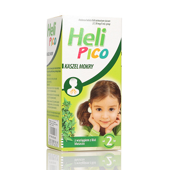HeliPico, syrop wykrztuśny na kaszel mokry, butelka 100 ml