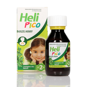 HeliPico, syrop wykrztuśny na kaszel mokry, butelka 100 ml