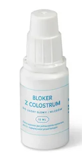 Bloker z Colostrum, płyn na skórę głowy dla osób stosujących zabiegi koloryzacji i rozjaśniania, 10 ml