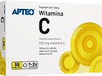 Witamina C APTEO tabletki ze składnikami wspomagającymi odporność, 50 szt.