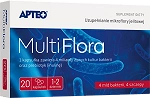 Multi Flora APTEO kapsułki ze składnikami uzupełniającymi mikroflorę jelitową, 20 szt.
