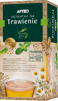 Herbatka na trawienie APTEO, zioła wspomagające trawienie, 20 sasz. x 2 g