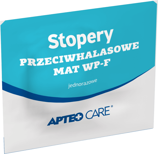 Stopery przeciwhałasowe APTEO CARE wkładki douszne tłumiące hałas, 1 para