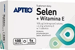 Selen + wit. E APTEO tabletki antyoksydacyjne ze składnikami na zdrowe włosy i paznokcie, 10 szt.