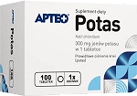 Potas APTEO tabletki ze składnikami wspierającymi pracę układu nerwowego, 100 szt.