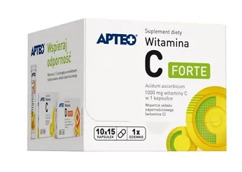 Witamina C 1000 mg, kapsułki z witaminą C, 15 szt.