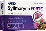Sylimaryna Forte APTEO kapsułki ze składnikami na ochronę i zdrowie wątroby, 30 szt.
