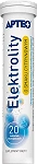 Elektrolity APTEO tabletki musujące ze składnikami na utrzymanie równowagi elektrolitowej o smaku cytrynowym, 20 szt.