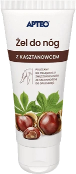 Żel do nóg z kasztanowcem APTEO, do pielęgnacji i masażu, 250 ml