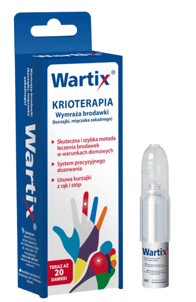 Wartix aerozol do wymrażania kurzajek, 38 ml 