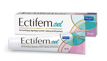 Ectifem, żel intymny nawilżający i łagodzący suchość, 30 ml