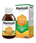 Mantusil płyn ze składnikami wspomagającymi błonę gardła, 150 ml