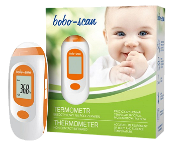Bobo-Scan, termometr bezdotykowy, 1 szt.
