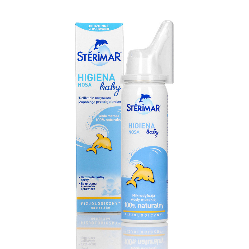 Sterimar Baby, spray delikatnie oczyszczający nos u dzieci, 50 ml