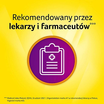 Vigantoletten Max 2000 j.m., kapsułki z witaminą D wspierającą mięśnie i kości, 60 szt.