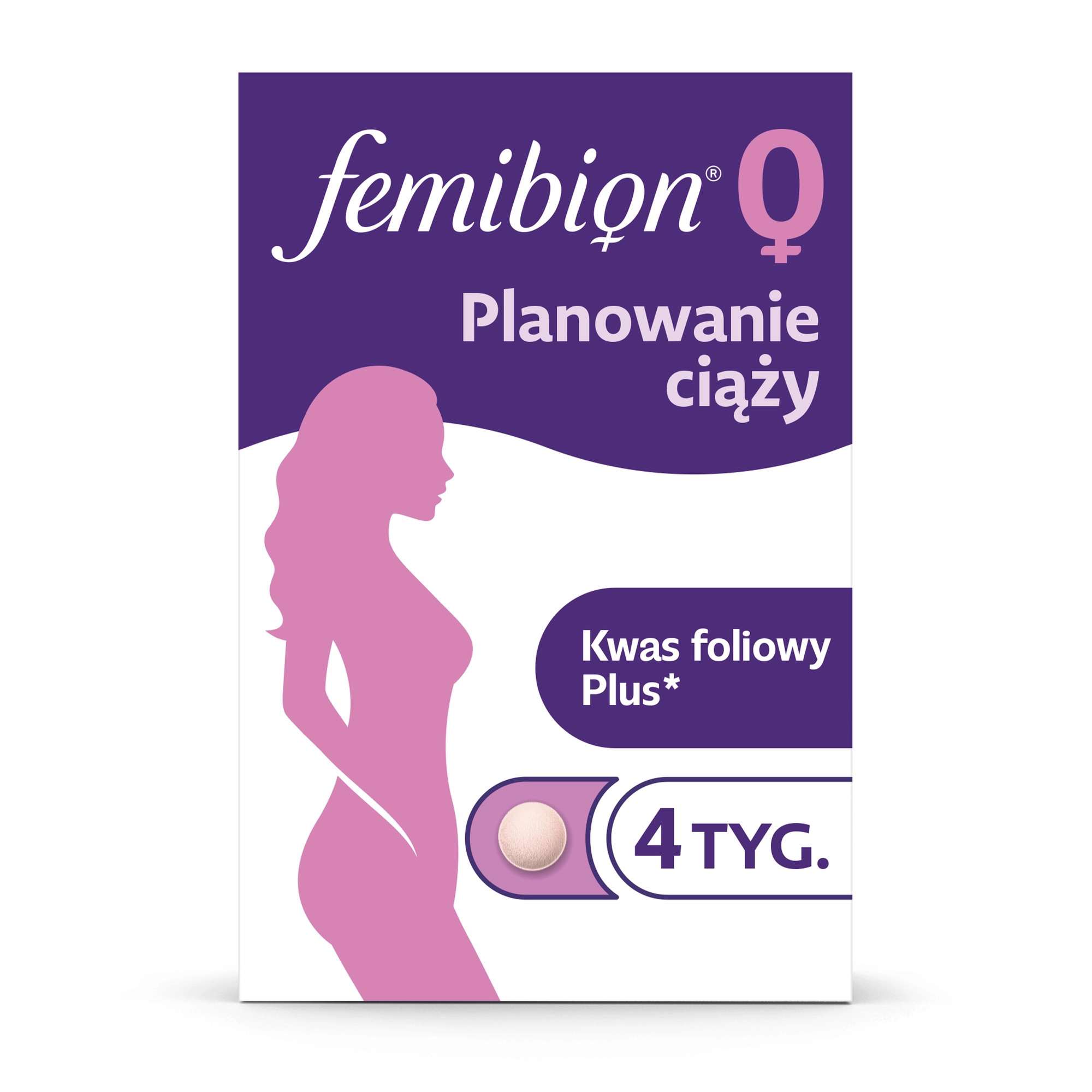 Femibion® 0 Planowanie ciąży kwas foliowy plus², 28 tabletek