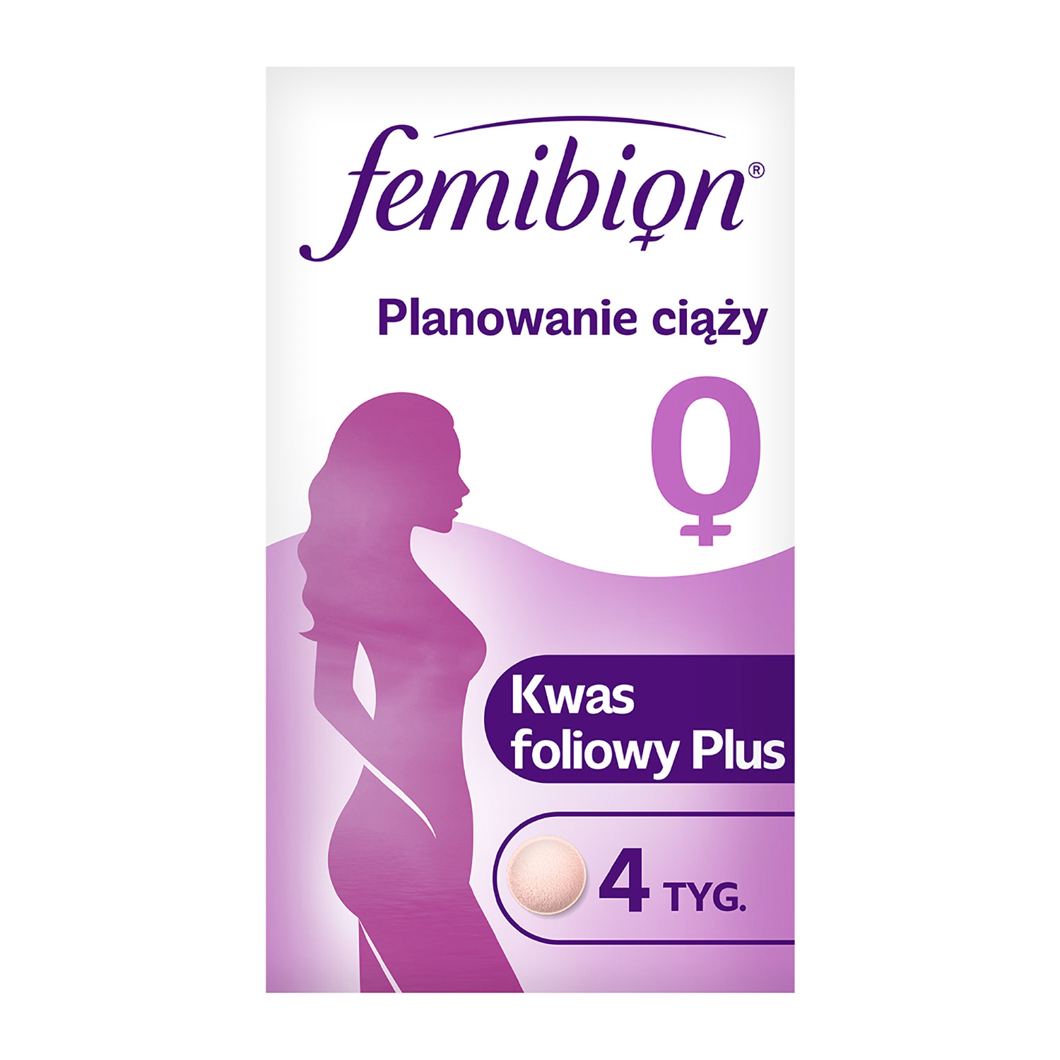 Femibion 0 Planowanie ciąży, tabletki ze składnikami uzupełniającymi dietę w foliany, 28 szt.