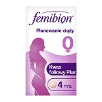 Femibion 0 Planowanie ciąży tabletki ze składnikami uzupełniającymi dietę w foliany, 28 szt.