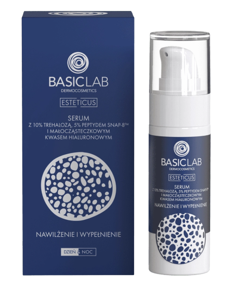 NEW APPROACH SP. Z O.O. BasicLab, serum z trehalozą 10% i 5% peptydem, — Składniki i ocena