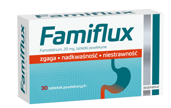 Famiflux 20 mg, 30 tabletek powlekanych