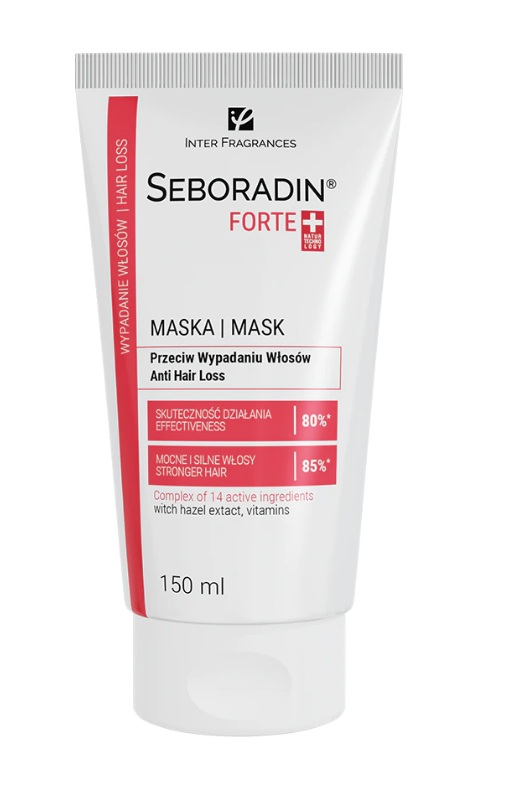 Seboradin Forte, maska przeciw wypadaniu włosów, 150 ml