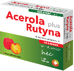Acerola Plus Rutyna hec tabletki z witaminą C wspomagającą odporność, 50 szt.